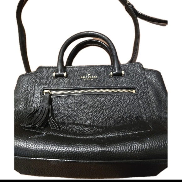 Kate Spade Chester Street Small Allyn Satchel Crossbody Bag Black